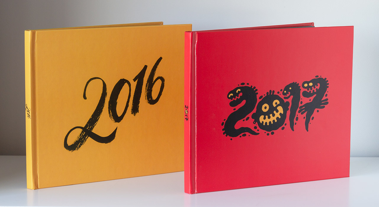 2016 and 2017 yearbooks